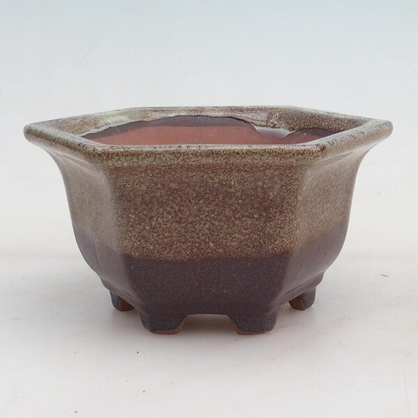E-bonsai Bonsai miska 13 x 12 x 7 cm vínovohnědá