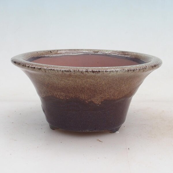 E-bonsai Bonsai miska 15 x 15 x 7 cm vínovohnědá