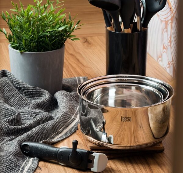 Sada hrnců TEESA Cook Expert Single Hand TSA0148 3ks