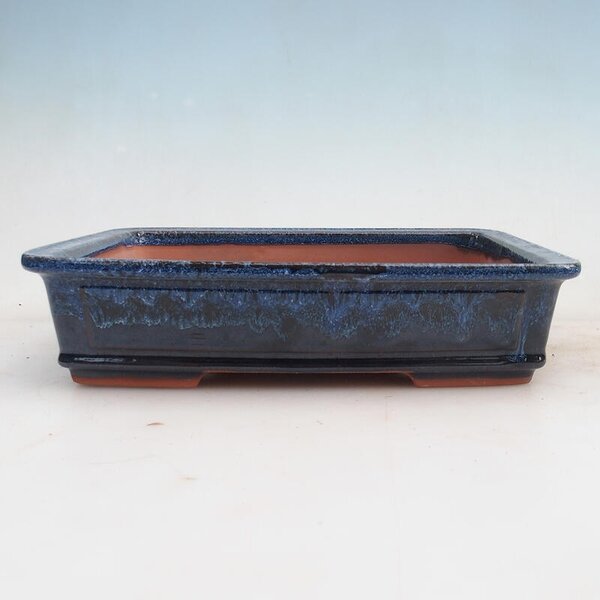 E-bonsai Bonsai miska 25 x 20 x 6 cm modrá