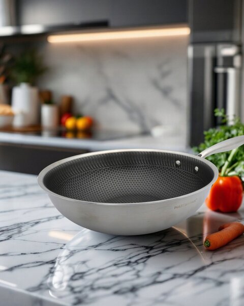 Wok MASTERPAN PREMIUM PROFESIONÁLNÍ SÉRIE 30 cm