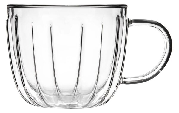 Skleněné šálky v sadě 2 ks na cappuccino 350 ml Tulip – Vialli Design