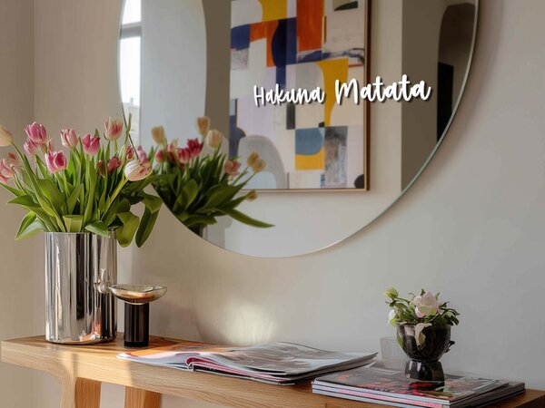 Samolepka na zrcadlo S10 – Hakuna Matata