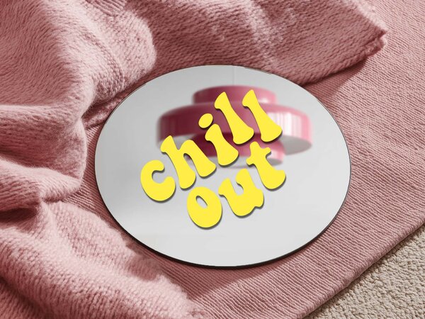 Samolepka na zrcadlo S8 – Chill out