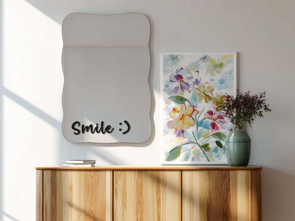 Samolepka na zrcadlo S21 – Smile