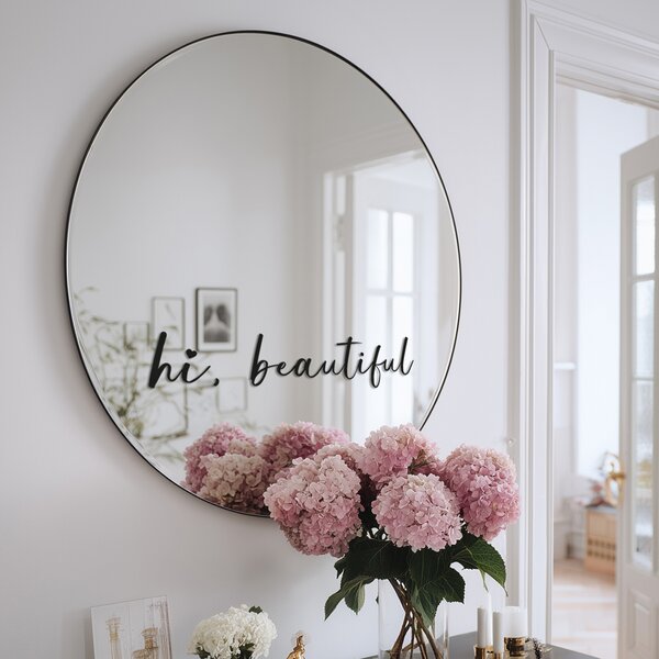 Samolepka na zrcadlo S20 – Hi, beautiful