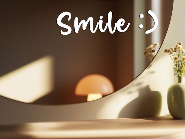 Samolepka na zrcadlo S21 – Smile