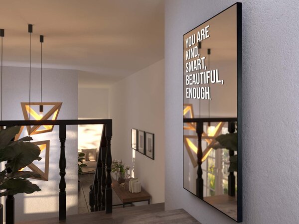 Samolepka na zrcadlo S23 – You are kind, smart, beautiful, enough