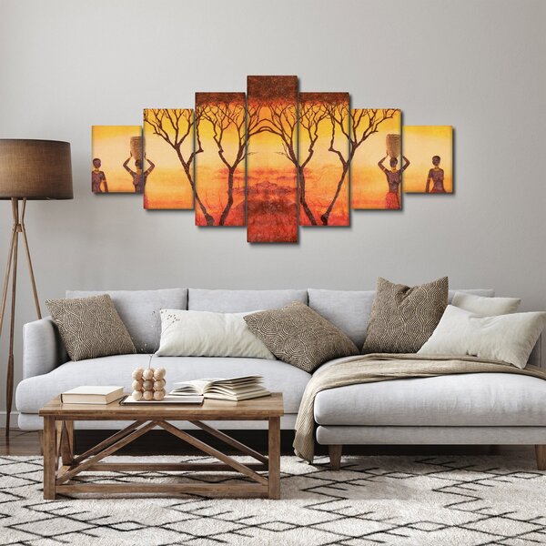 Obraz - Africká savana (210x100 cm)