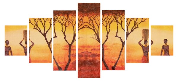 Obraz - Africká savana (210x100 cm)