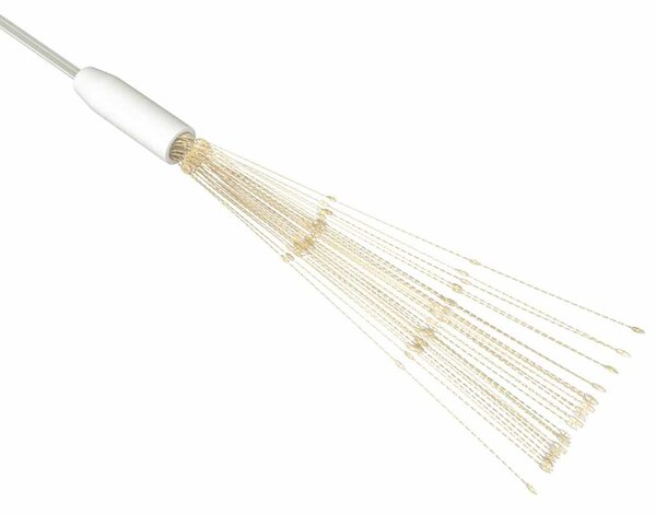 Venkovní vánoční ohňostroj teplý bílý 20 cm 140 LED diod 328596