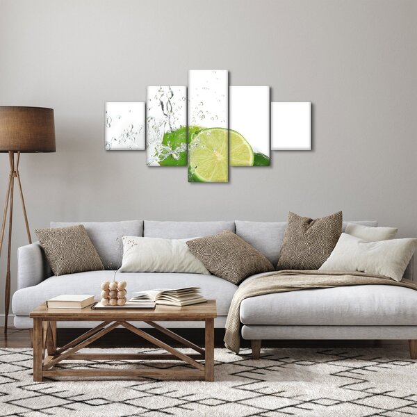 Obraz - Šťavnatých citrónů (125x70 cm)