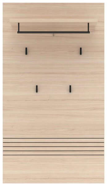 ŠATNÍ PANEL, barvy dubu, 78/139/30 cm Xora - Šatní panely