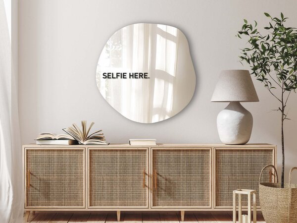 Samolepka na zrcadlo S22 – SELFIE HERE