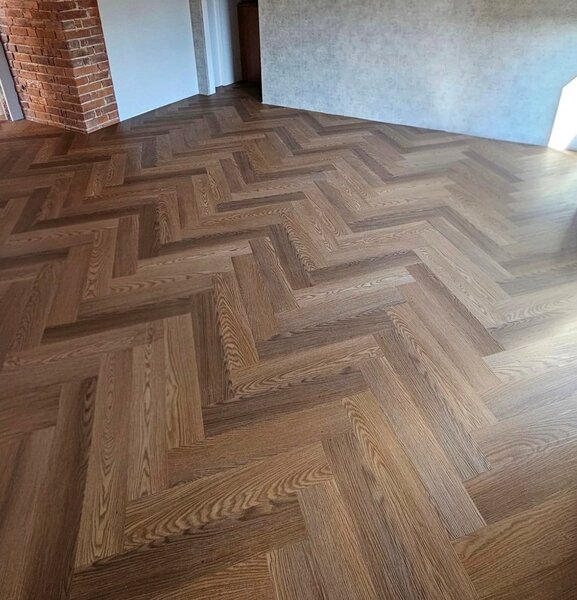 Vinylová podlaha click EGIBI Canadian Design Herringbone - London