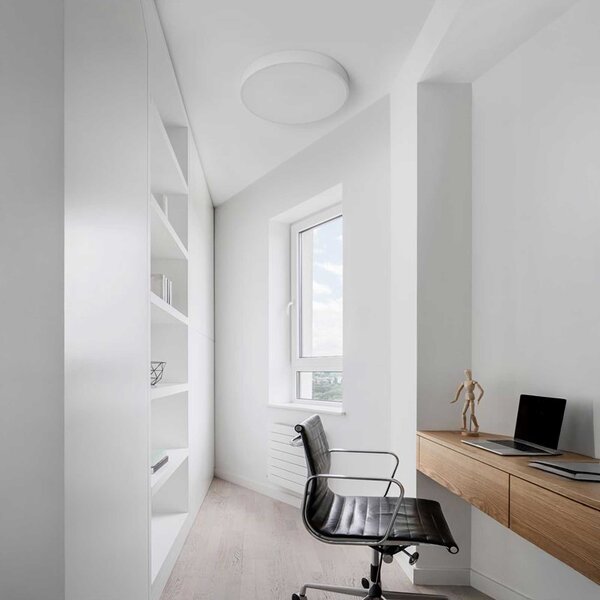 Nova Luce Hadon LED stropní kruhové svítidlo Ø500mmČerná