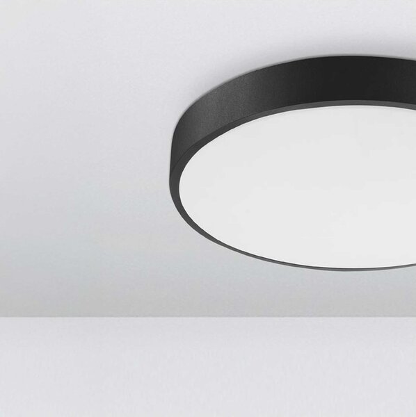 Nova Luce Hadon LED stropní kruhové svítidlo Ø500mmČerná