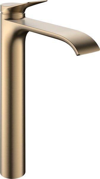 Hansgrohe Vivenis - Páková umyvadlová baterie 250 CoolStart pro umyvadlovou mísu, bez odtokové soupravy, kartáčovaný bronz 75045140