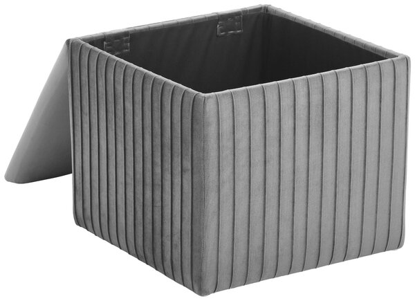 SEDACÍ BOX, dřevo, textil, 45/40/45 cm Xora - Taburety