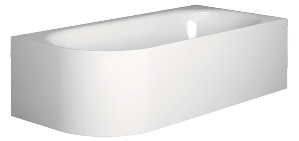 Bette BetteLux Oval V Silhouette - Vana do pravého rohu 1750x800 mm, BetteGlaze Plus, bílá 3435-000CELVS,PLUS