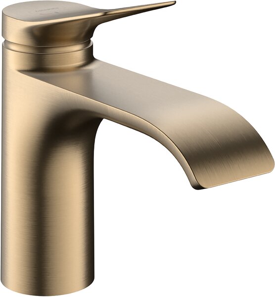 Hansgrohe Vivenis - Páková umyvadlová baterie 80 CoolStart, bez odtokové soupravy, kartáčovaný bronz 75015140