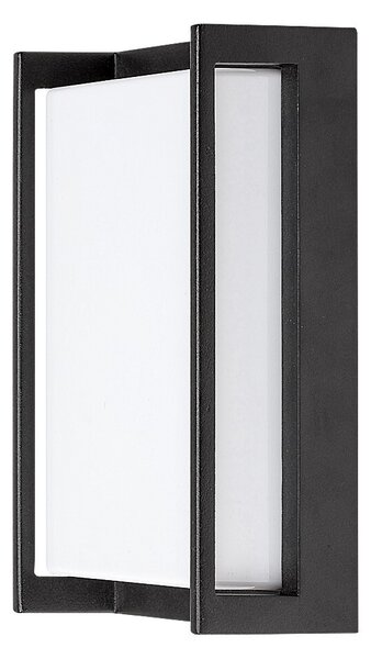 RABALUX Venkovní nástěnné hliníkové světlo GORICA, 1xE27, 12W, černé 007155