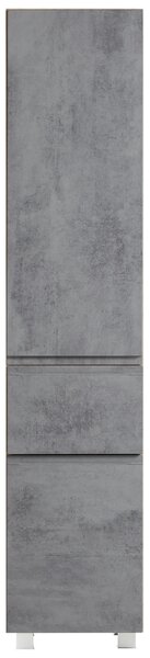 VYSOKÁ SKŘÍŇ, dub wotan, 40/180/35 cm Held - Koupelnové skříňky vysoké, Online Only