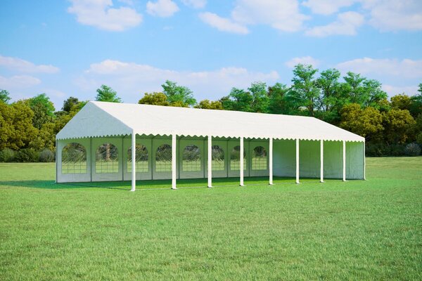Párty stan 8x16m Max+ 2,6m - ohnivzdorný barva Bílá