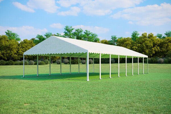 Párty stan 8x16m Max+ 2,6m - ohnivzdorný barva Bílá