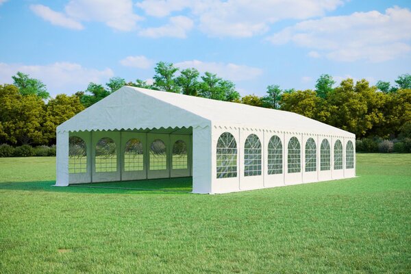 Párty stan 8x16m Max+ 2,6m - ohnivzdorný barva Bílá