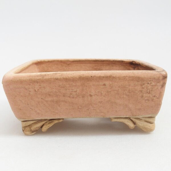 E-bonsai Keramická bonsai miska 10 x 8 x 3,5 cm růžová