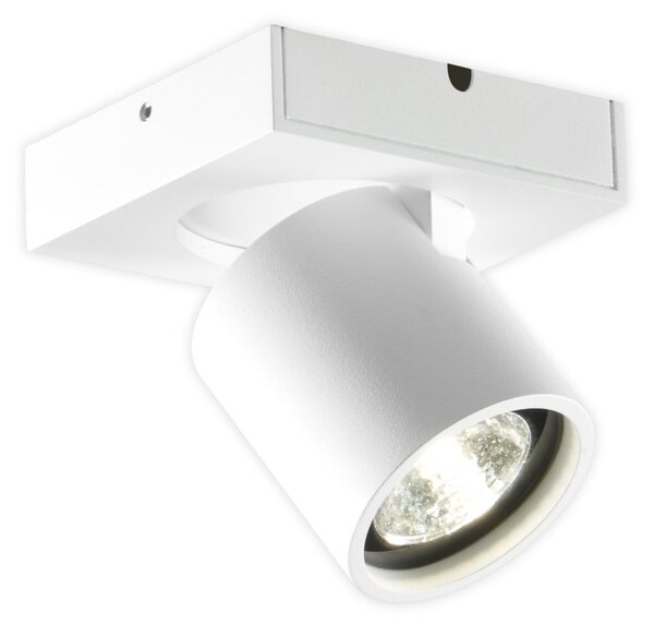 Stropní Lampa LIGHT-POINT, Focus 1, stmívatelné, Bílá, Chodba, Hliník, Design