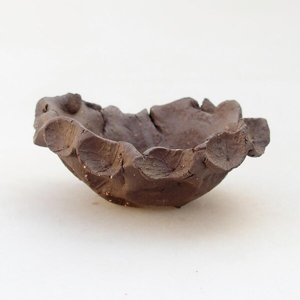 E-bonsai Keramická Skořápka 8,5 x 8 x 4 cm režná
