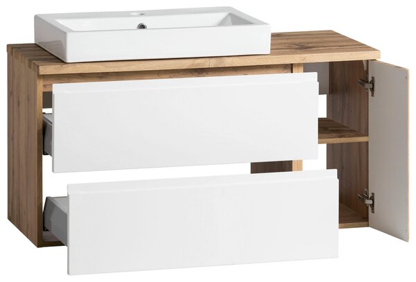 SKŘÍŇKA S UMYVADLEM, 105/65,5/47 cm Held - Koupelnové série, Online Only
