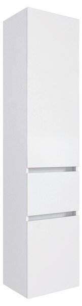 VYSOKÁ SKŘÍŇ, bílá, bílá, 40/185/35 cm Held - Koupelnové série, Online Only