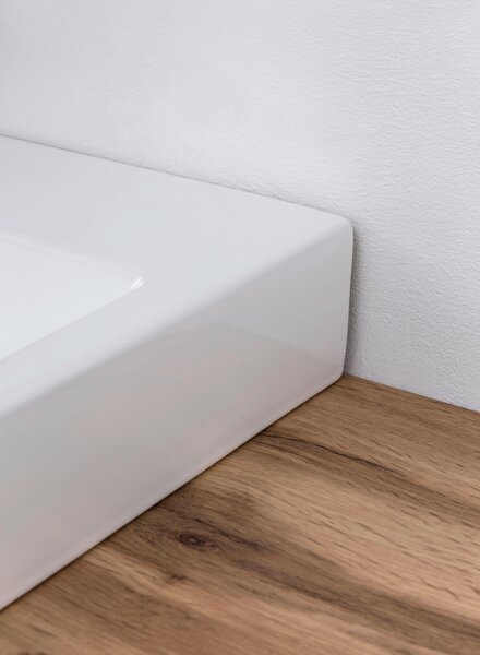 SKŘÍŇKA S UMYVADLEM, bílá, bílá, 100 cm Held - Koupelnové série, Online Only