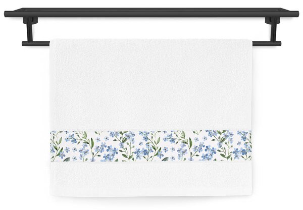 Dětský ručník Veba RUJANA tisk Blue Memory bílá Velikost: 30x50 cm