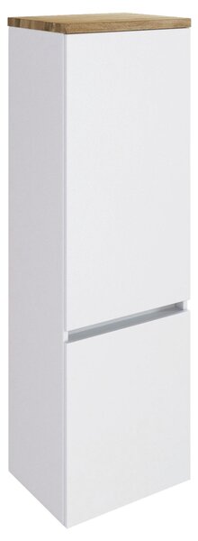 MIDI SKŘÍŇKA, bílá, barvy dubu, 40/130/35 cm Held - Koupelnové série, Online Only