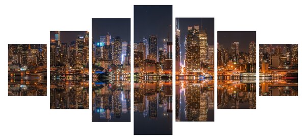 Obraz - Mrakodrapy (210x100 cm)