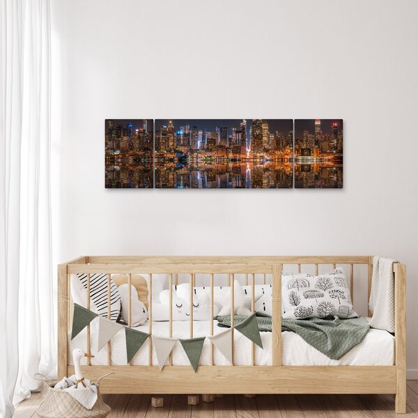 Obraz - Mrakodrapy (170x50 cm)