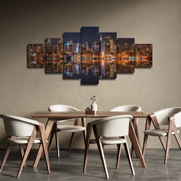 Obraz - Mrakodrapy (210x100 cm)
