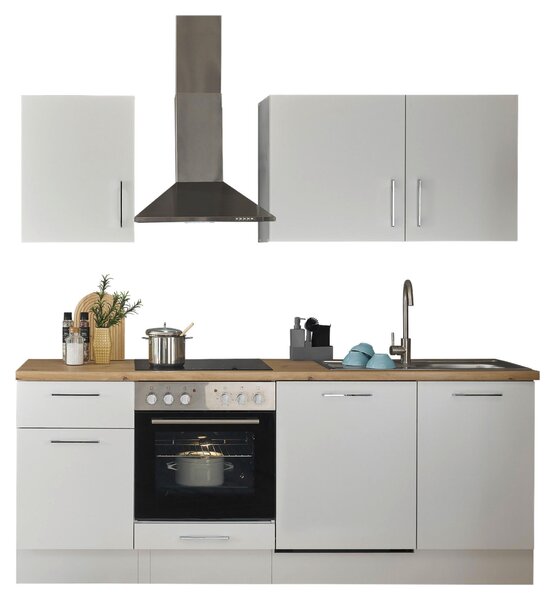 KUCHYŇSKÝ BLOK BEZ SPOTŘEBIČŮ 220 cm MID.YOU - Online Only kuchyňské linky, Online Only