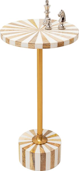 ODKLÁDACÍ STOLEK, bílá, barvy zlata Kare-Design - Odkládací stolky, Online Only