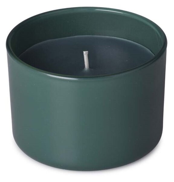 Bolsius True Glow sklo vonná svíčka Winterwoods zelená 9x6,3 cm