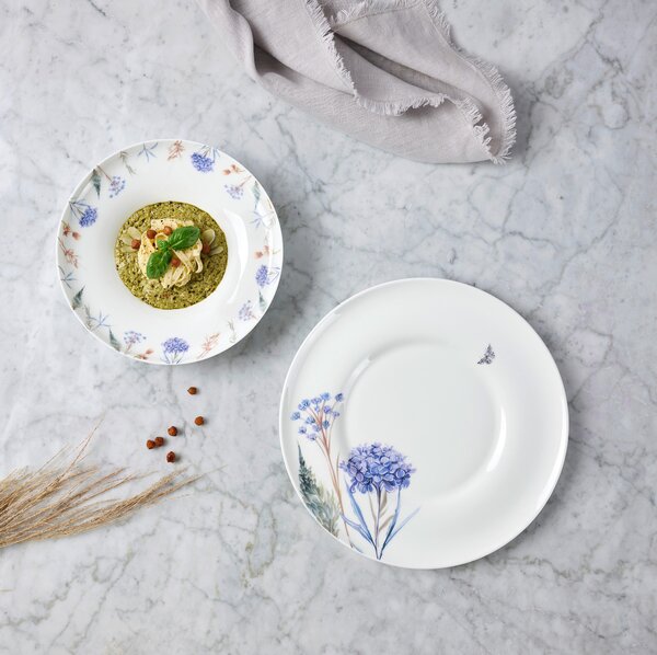 JÍDELNÍ SOUPRAVA jemný kostní porcelán (fine bone china) keramika Novel - Kolekce nádobí