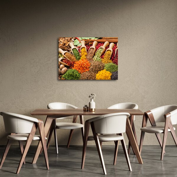 Obraz - Koření z celého světa (70x50 cm)