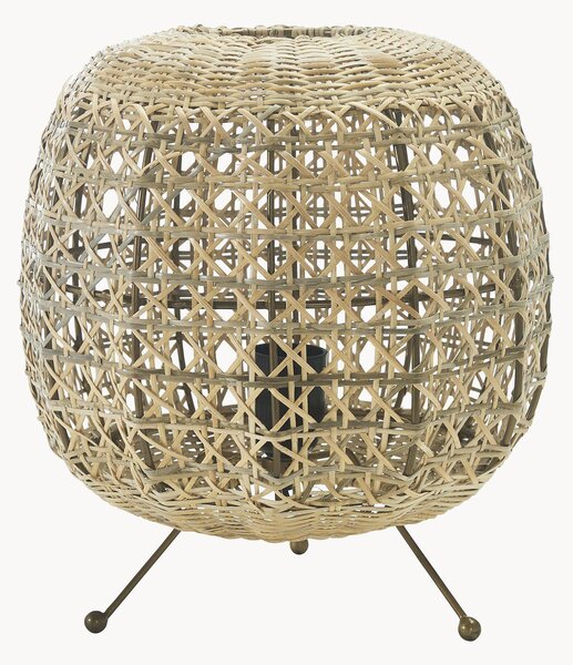 Ručně vyrobená stolní lampa z ratanu Wickham