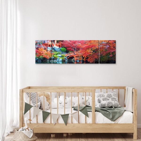 Obraz - Orientální krajina (170x50 cm)