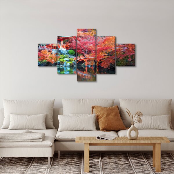 Obraz - Orientální krajina (125x70 cm)