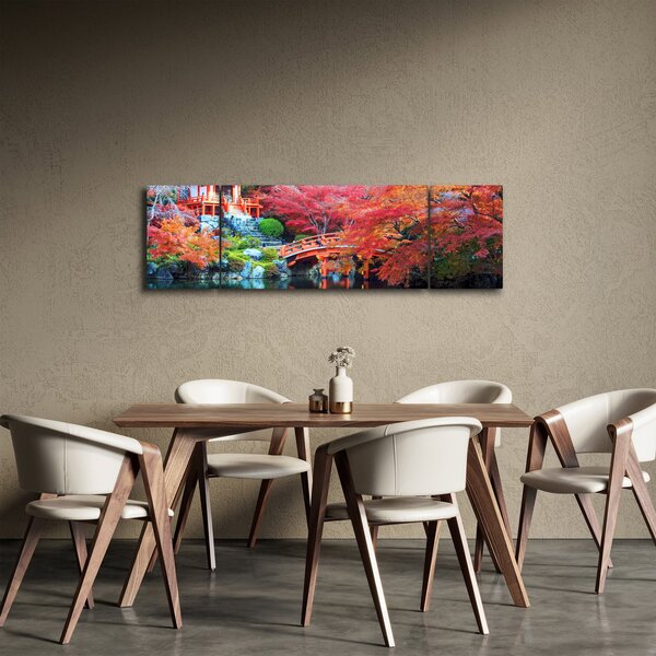 Obraz - Orientální krajina (170x50 cm)